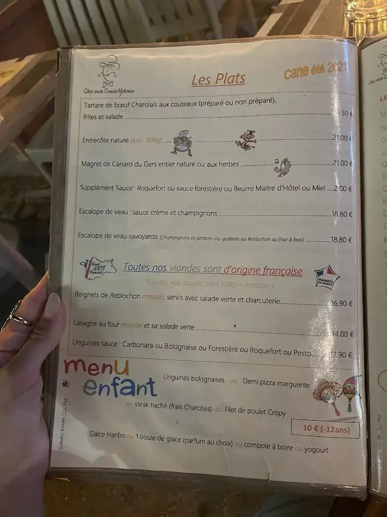 Menu_Chez Mon Cousin Alphonse_Apt_image_4