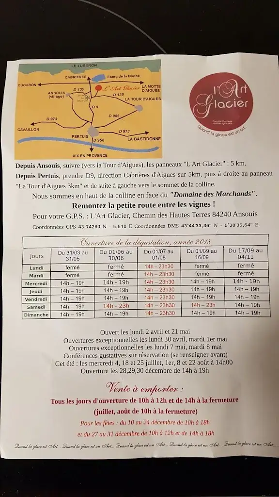 Thomas Rehrmann_L'Art Glacier_Ansouis_review