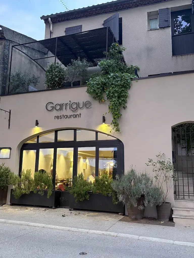 Garrigue restaurant in Ansouis