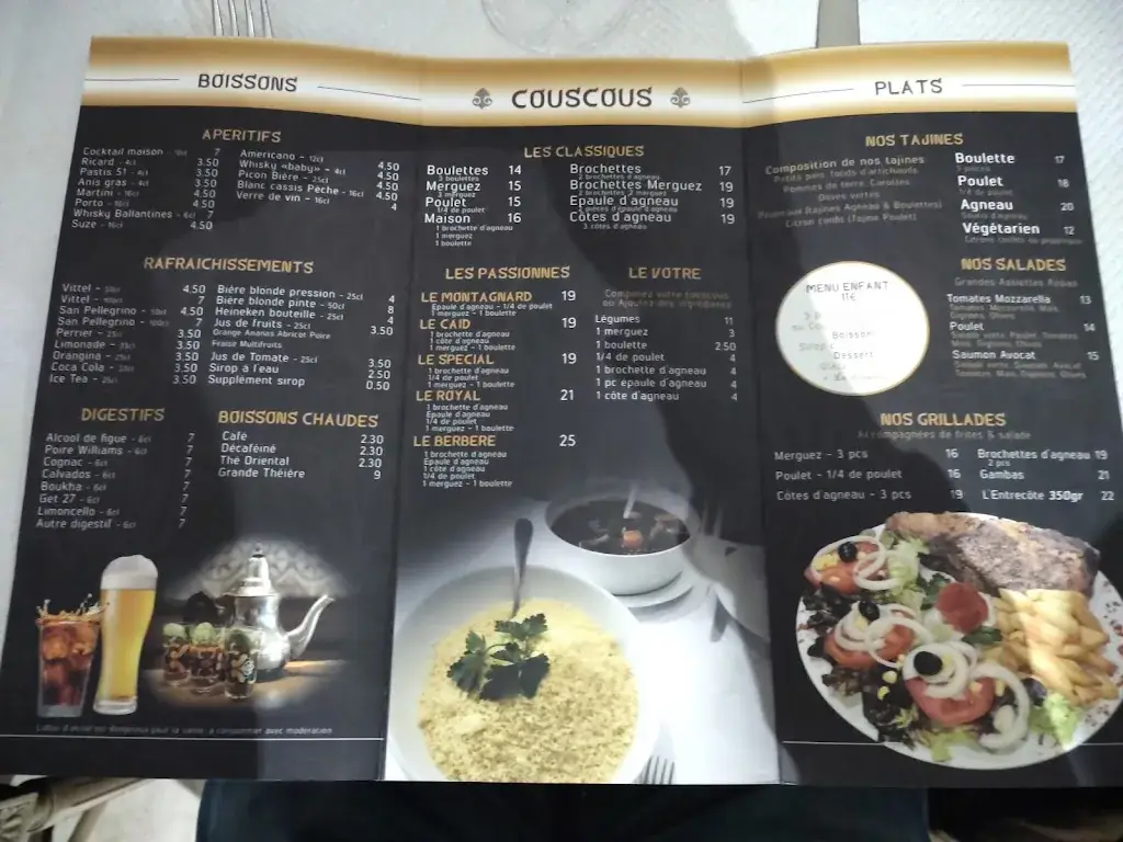 Menu_La Couscoussière_Pertuis_image_2