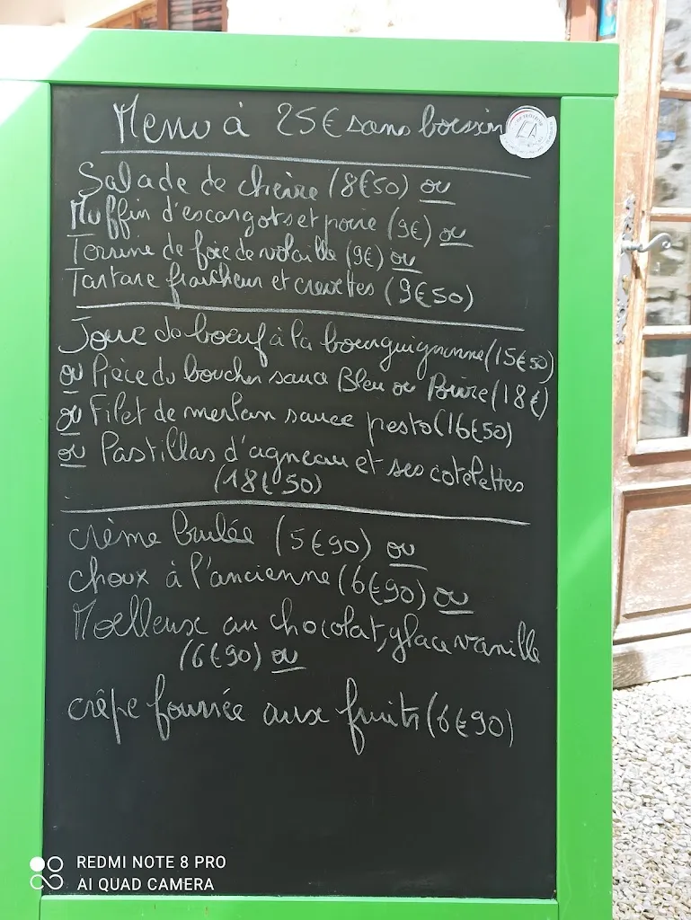 Menu_Le Relais du Vieux Moulin_Néris-les-Bains_image_1