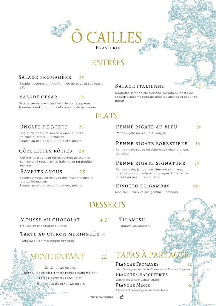 Menu_Ô Cailles_Cucuron_image_1