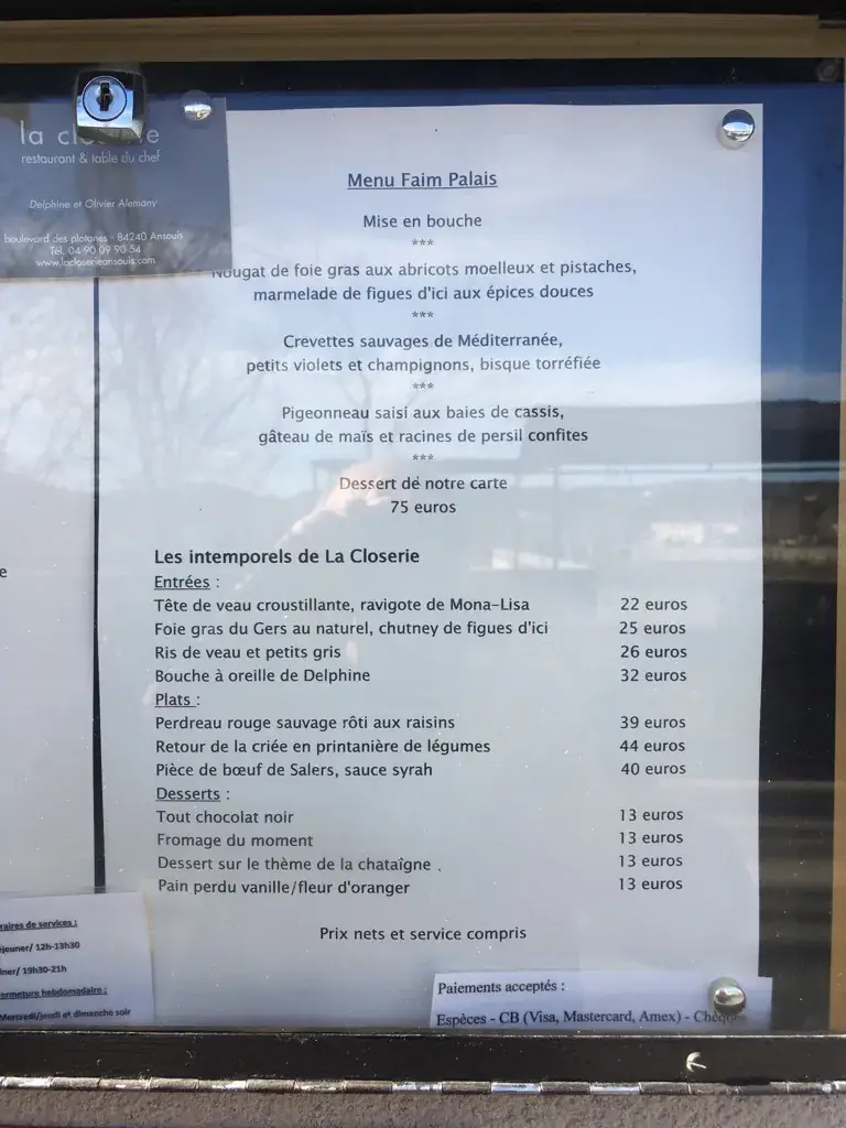 Menu_La Closerie_Ansouis_image_2