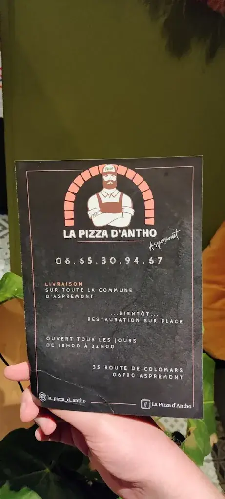 Menu_La Pizza D'Antho_Aspremont_image_4
