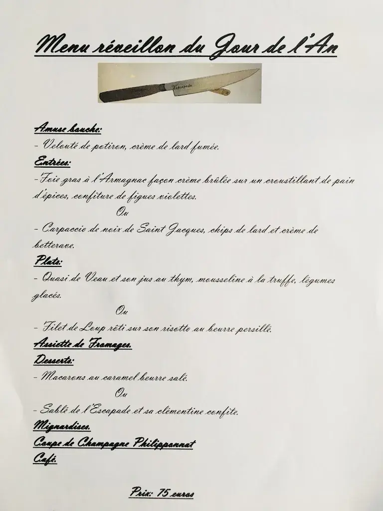 Menu_L'ESCAPADE_Colomars_image_2