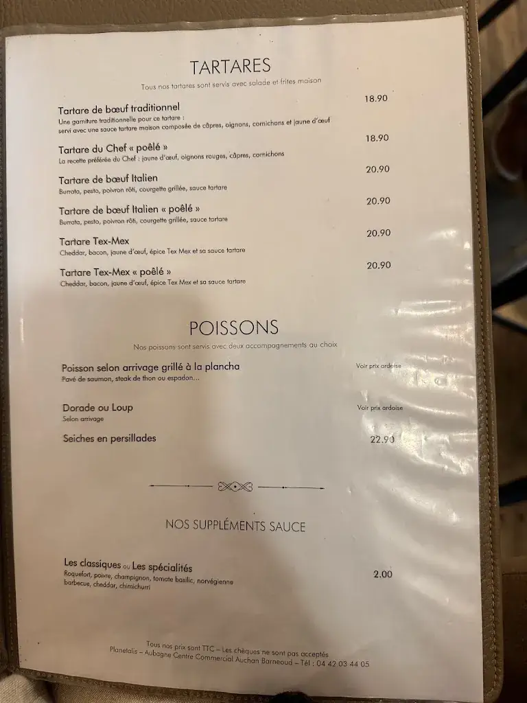 Menü_Brasserie Planetalis_Aubagne_Bild_4