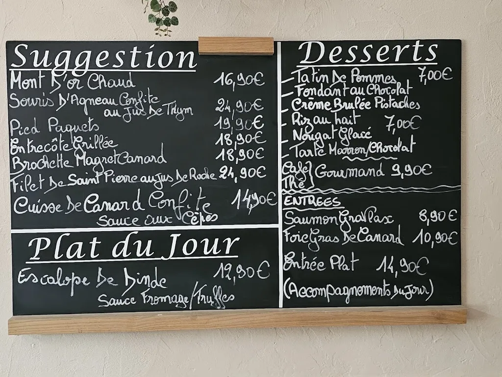 Menu_La Table de Voltaire_Aubagne_immagine_1