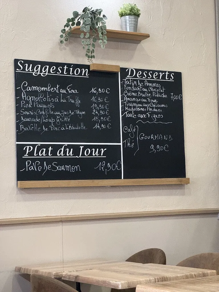 Menu_La Table de Voltaire_Aubagne_immagine_2