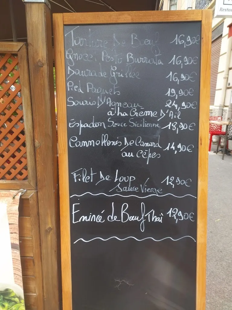Menu_La Table de Voltaire_Aubagne_immagine_4