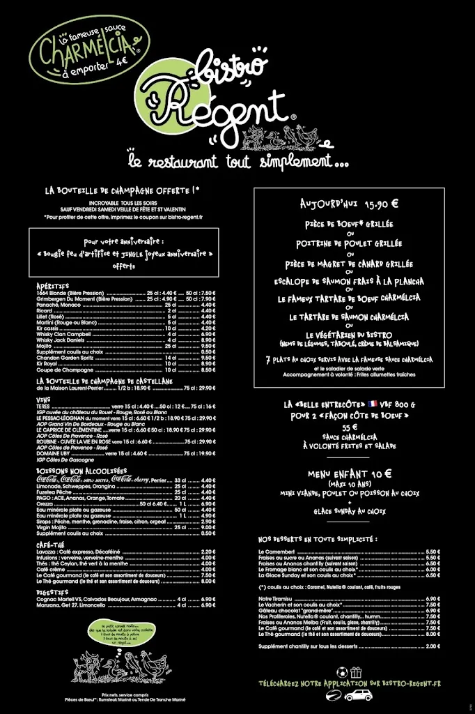 Menu_Bistro Régent Aubagne_Aubagne_image_1