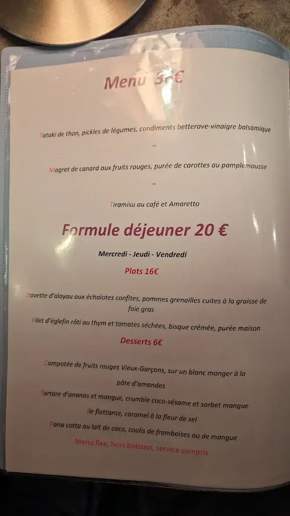 Menu_La Taille de Guêpe_Antibes_immagine_1