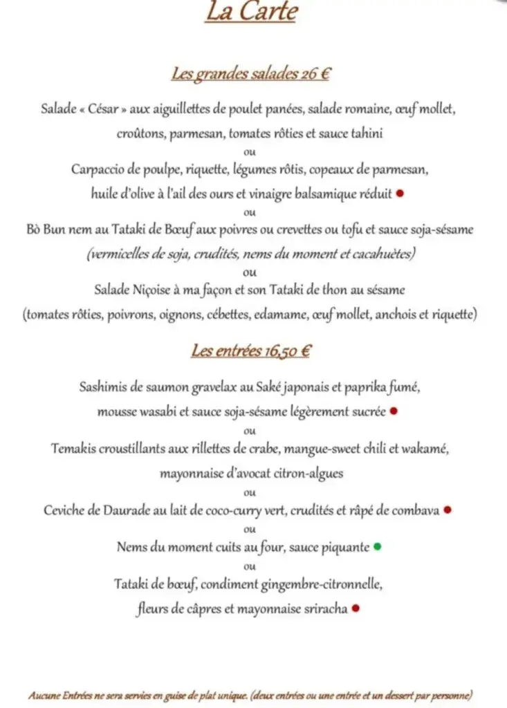 Menu_Restaurant La Cafetière Fêlée_Antibes_image_3