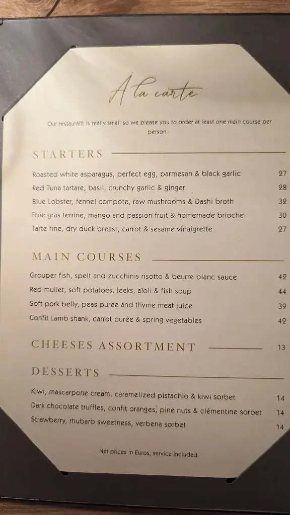 Menu_Restaurant L'Arazur_Antibes_image_3