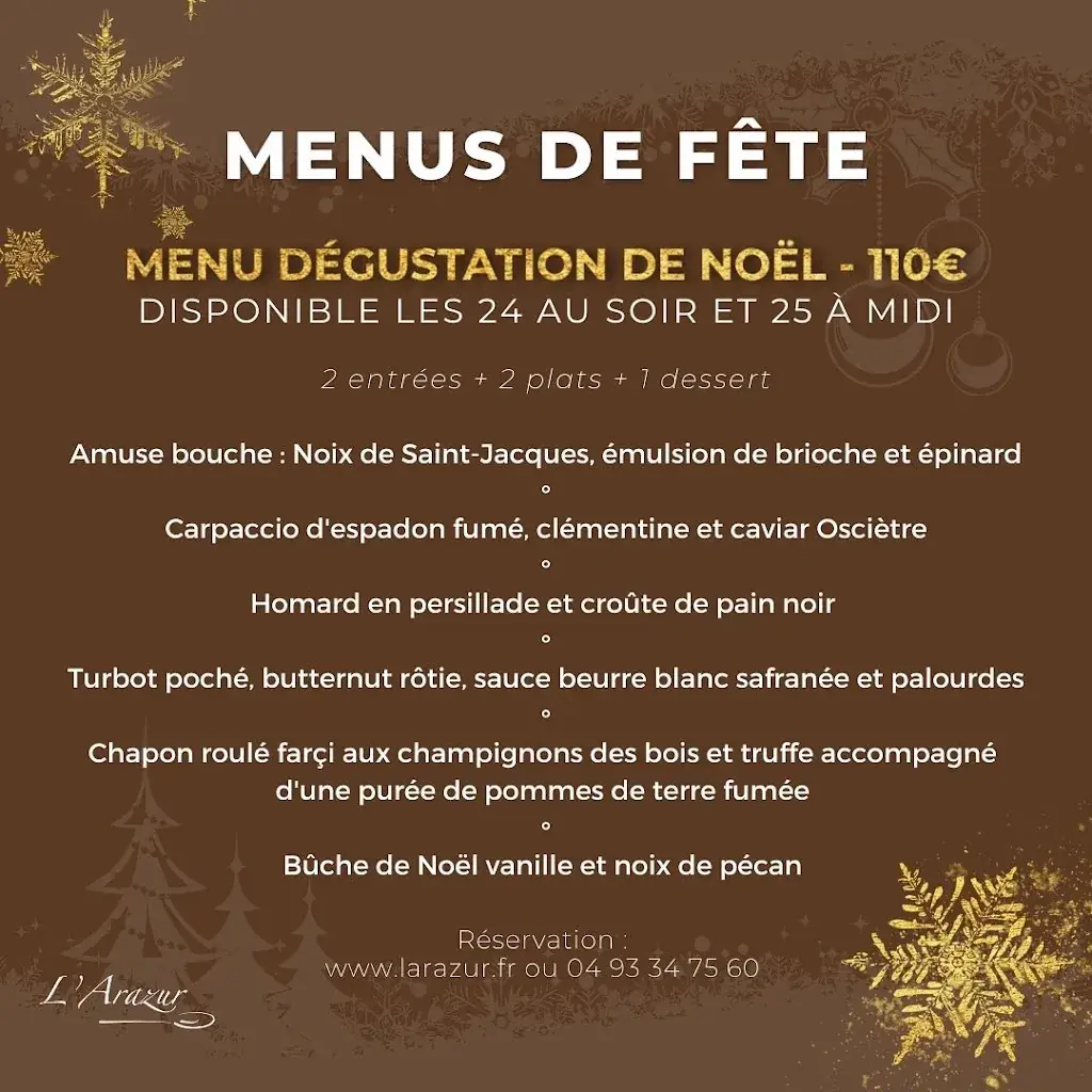 Menu_Restaurant L'Arazur_Antibes_image_4