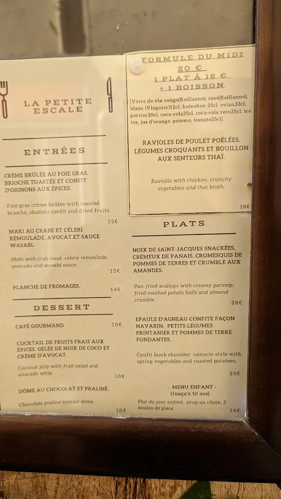 Menu_la petite escale_Antibes_image_2