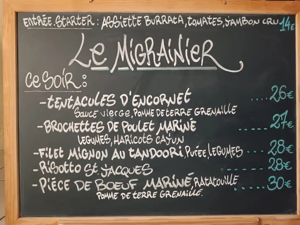 Menu_Le Migrainier_Antibes_image_3