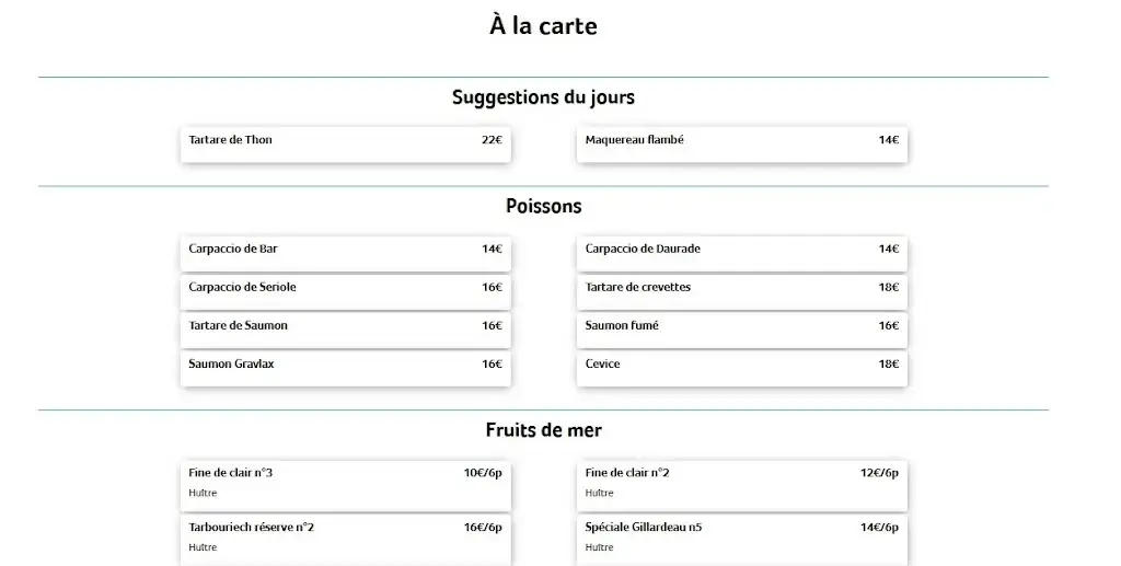 Menu_LA PESCHERIA_Antibes_image_2