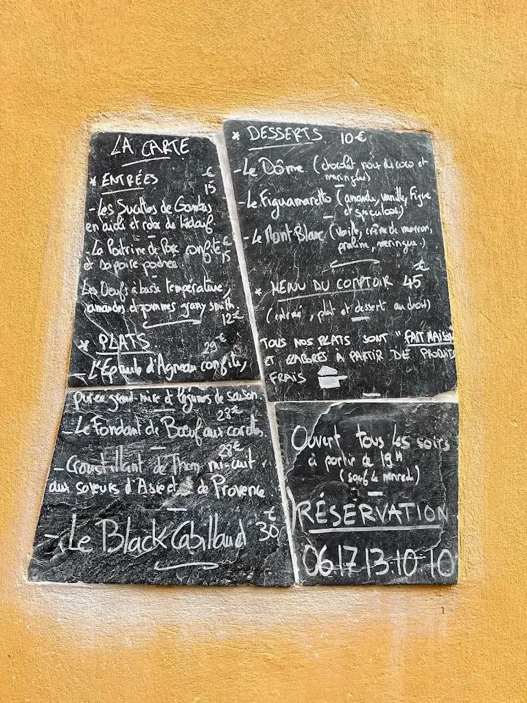 Menu_Le Comptoir de La Tourraque_Antibes_image_2