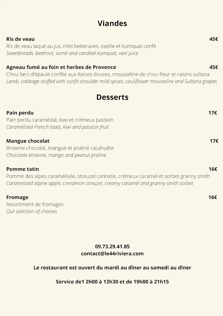 Menu_Restaurant le 44_Antibes_image_2