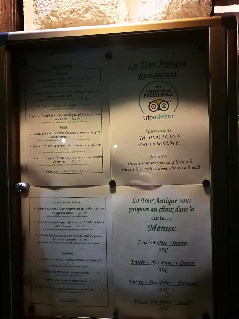Menu_La Tour Antique_Antibes_image_3