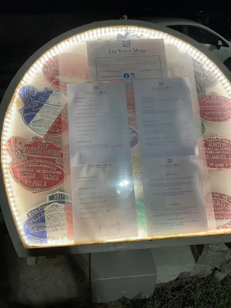 Menu_Restaurant Les Vieux Murs_Antibes_image_4