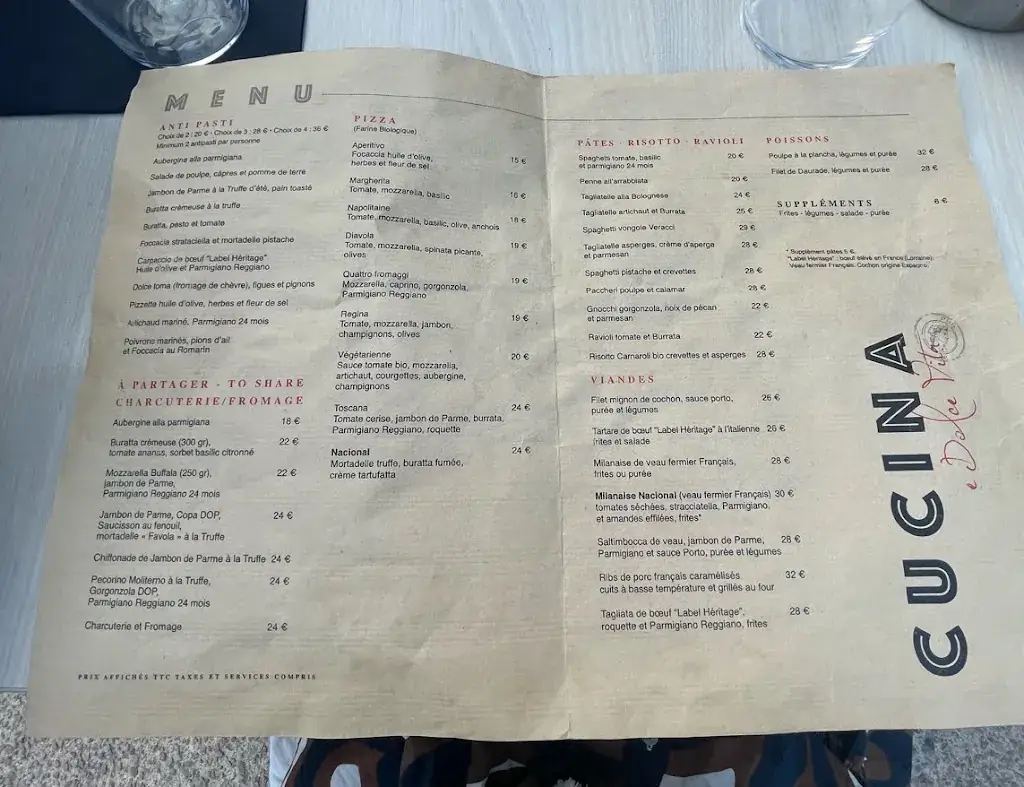 Menü_Nacional Trattoria_Antibes_Bild_1