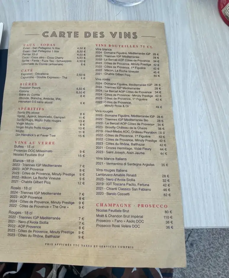 Menü_Nacional Trattoria_Antibes_Bild_2