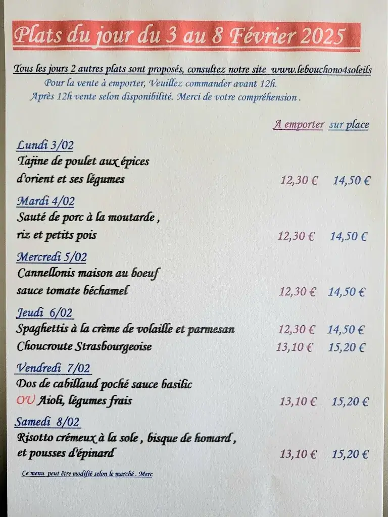 Menu_Le Bouchon O 4 Soleils_Antibes_image_1
