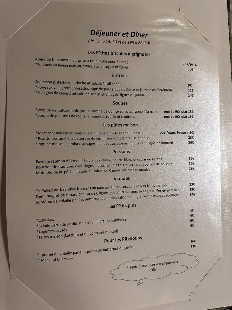 Menu_Restaurant Nananère_Antibes_image_2