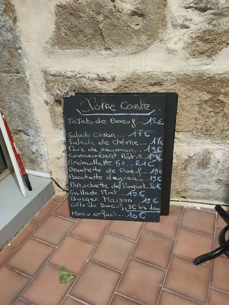 Menu_Restaurant l intemporel_Aubignan_image_1