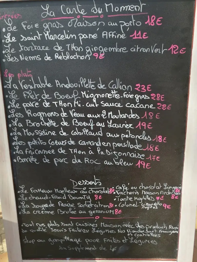 Menu_restaurant Le Bout Du Monde_Salernes_image_4