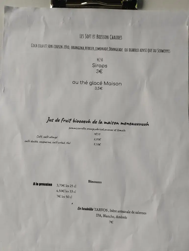 Menu_Café Des Vignes_Salernes_image_2