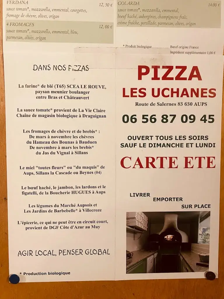 Menu_PIZZA LES UCHANES_Aups_image_1