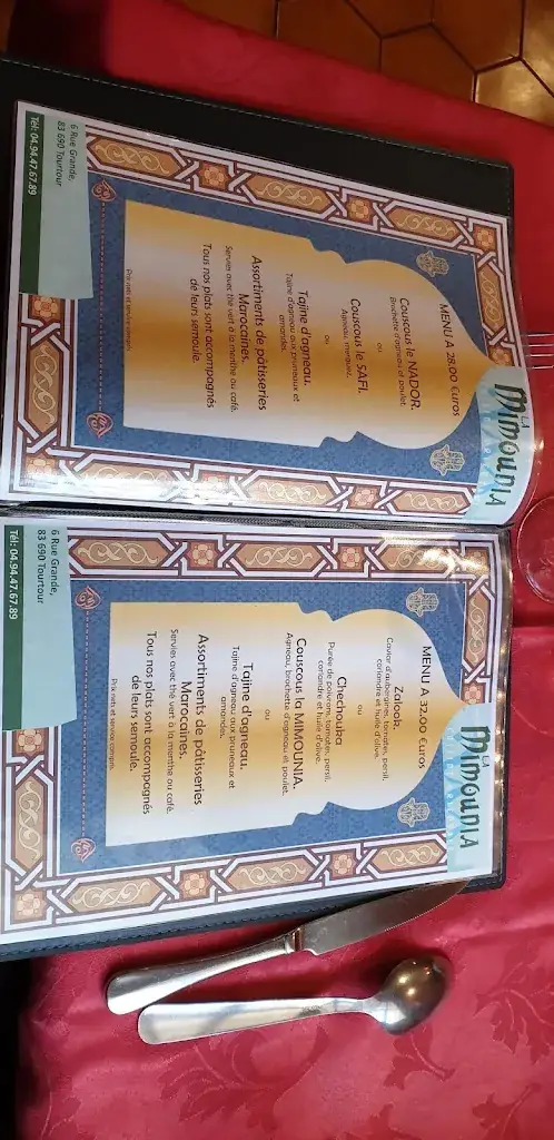 Menu_La Mimounia_Tourtour_immagine_4