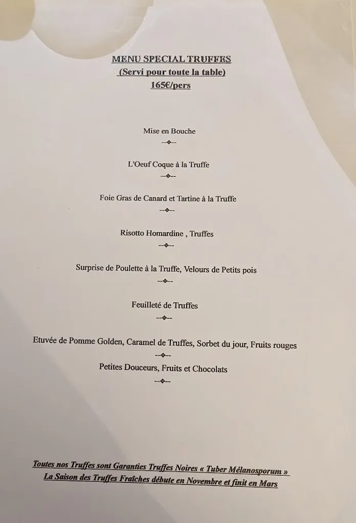 Menu_Les Chênes Verts_Tourtour_immagine_4