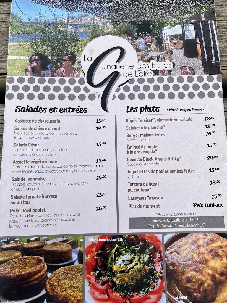 Menu_Guinguette des bords de Loire_Saint-Just-Saint-Rambert_image_2