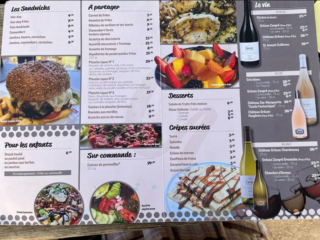 Menu_Guinguette des bords de Loire_Saint-Just-Saint-Rambert_image_4