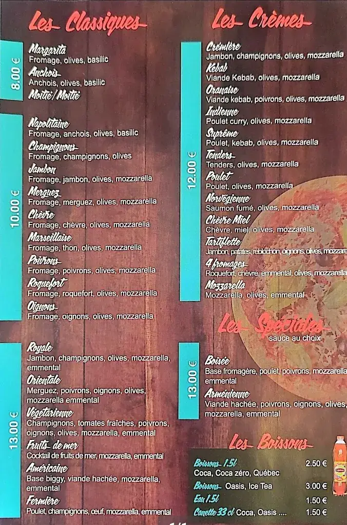 Menu_Just Pizza_Marseille_immagine_1