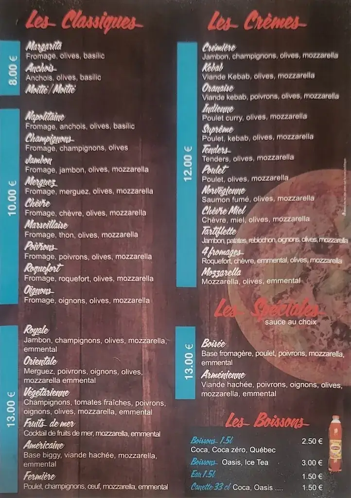 Menu_Just Pizza_Marseille_immagine_2