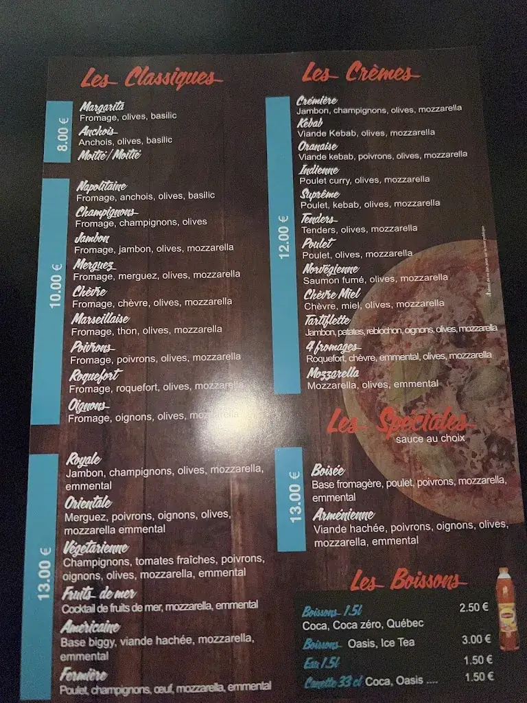 Menu_Just Pizza_Marseille_immagine_4