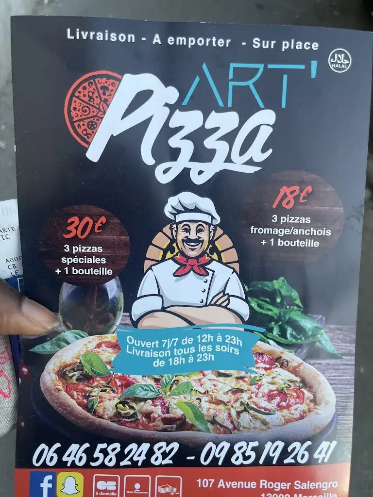 Fatima Hainikoye_Just Pizza_Marseille_recensione