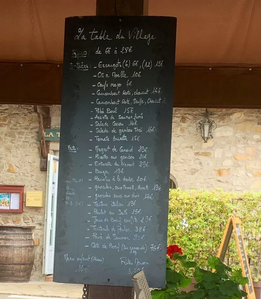 Menu_la table du village_Auribeau-sur-Siagne_image_3