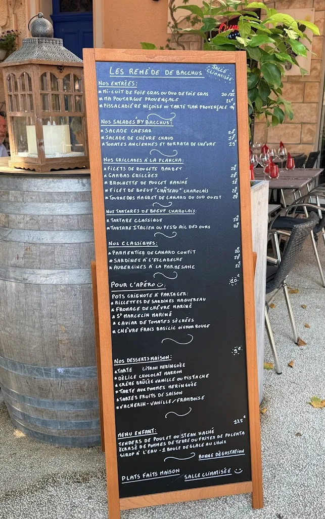Menu_Les Remedes de Bacchus_Bagnols-en-Forêt_image_1