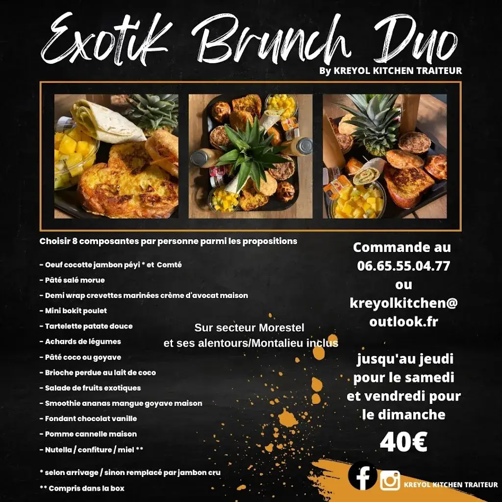 KREYOL KITCHEN TRAITEUR restaurant in Morestel