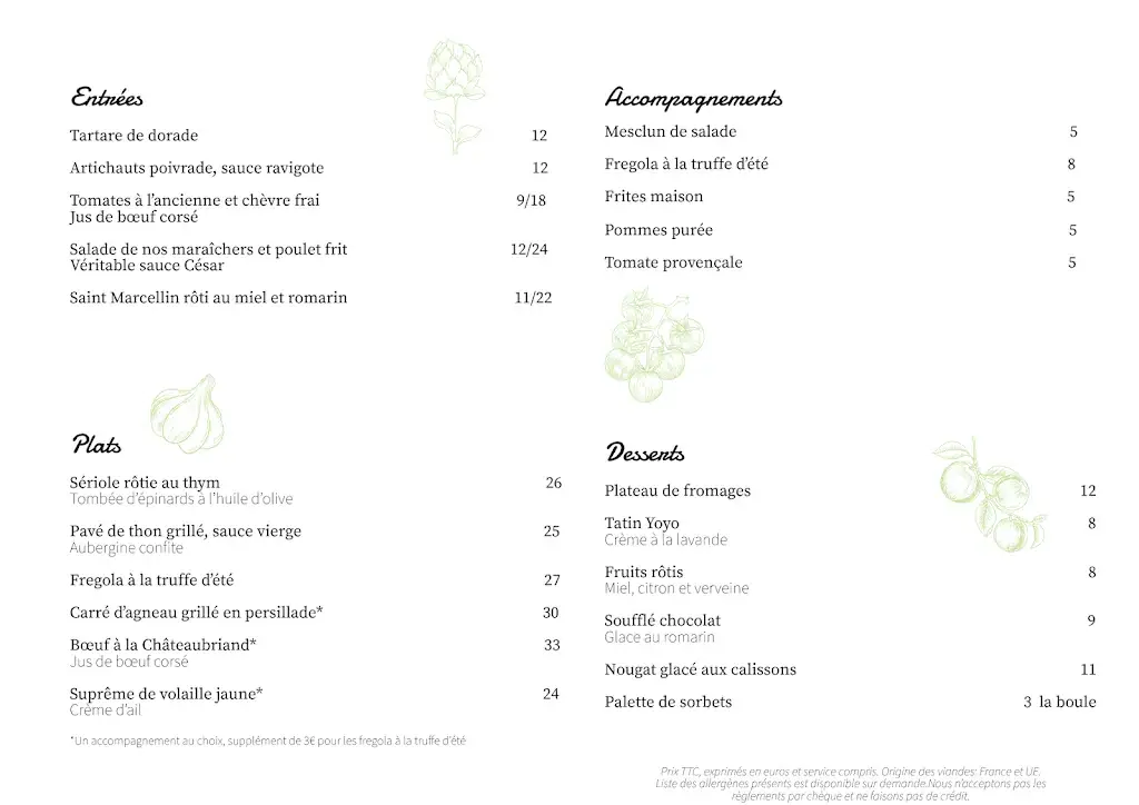 Menu_Yoyo Restaurant - Rooftop Provençal à Auriol_Auriol_image_1