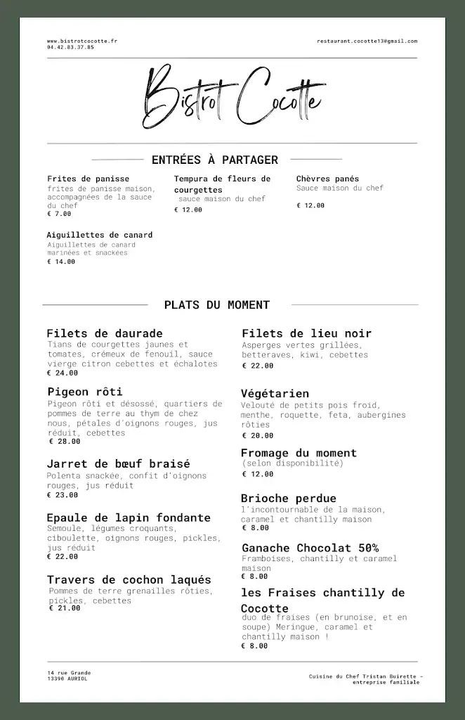 Menu_bistrot COCOTTE_Auriol_image_2