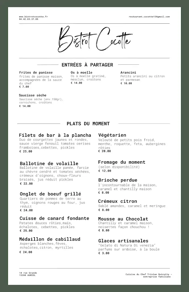 Menu_bistrot COCOTTE_Auriol_image_3