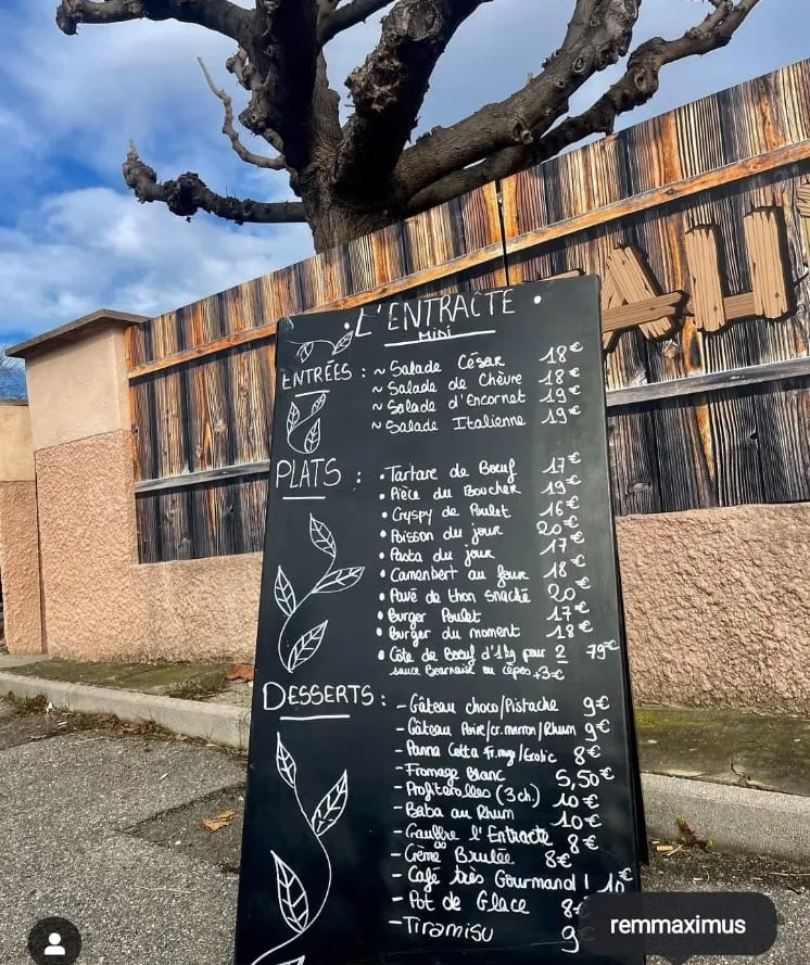 Menu_L'Entracte_Auriol_image_1