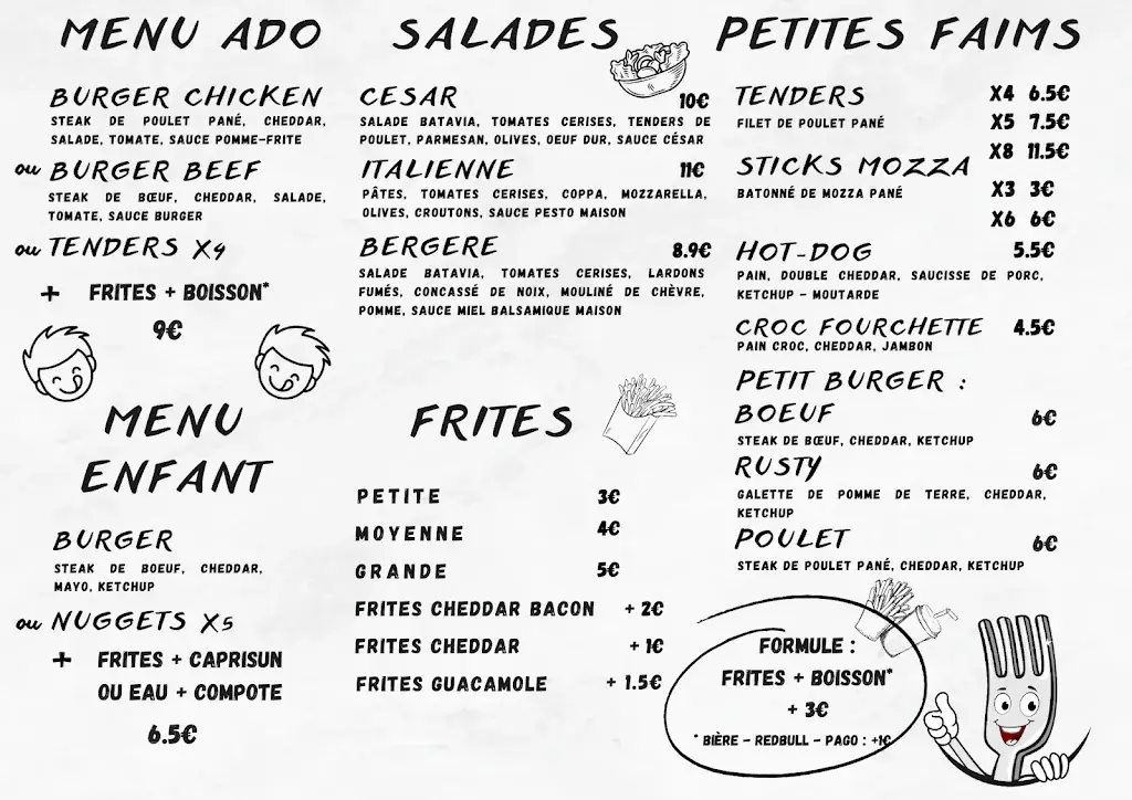Menu_La Petite Fourchette_Auriol_image_1