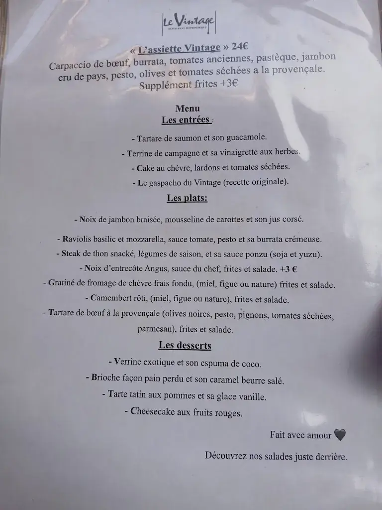 Menu_Le Vintage_Avignon_image_1